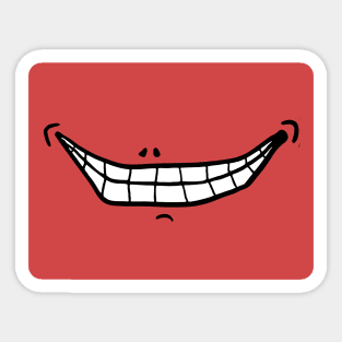 Sheepish Grin Sticker